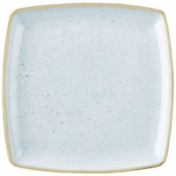 Churchill Platte tief Stonecast Duck Egg quadratisch; 26.8 cm (B); hellblau/braun; quadratisch; 6 Stück / Pack
