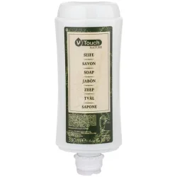 V-Touch Hotel Flüssigseife Nature im Spendersystem; 330 ml; weiss; 24 Stück / Pack
