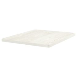 PULSIVA Tischplatte Sevelit quadratisch; 60x60 cm (LxB); pinie/weiss; quadratisch