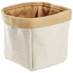 Deko-Körbchen Anea; 12x12x16 cm (LxBxH); natur/braun; rechteckig