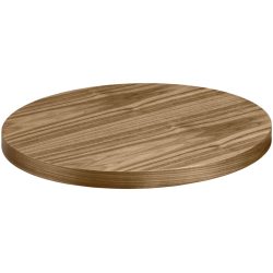 VEGA Indoor-Tischplatte Sumba rund; 80 cm (Ø); walnuss natur; rund