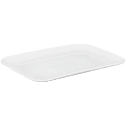 PULSIVA Servierplatte Tila; 31x22x2.5 cm (LxBxH); weiss; rechteckig; 4 Stück / Pack
