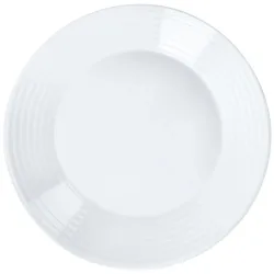 Luminarc Teller Stairo tief; 350 ml, 23.5x3.2 cm (ØxH); weiss; rund; 6 Stück / Pack