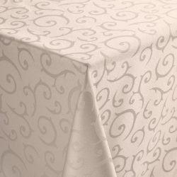 PULSIVA Tischdecke Mega; 100x100 cm (BxL); silber; quadratisch