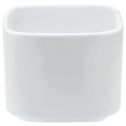 VEGA Mini-Schälchen Ubatuba; 90 ml, 6x6x4.7 cm (LxBxH); weiss; quadratisch; 12 Stück / Pack