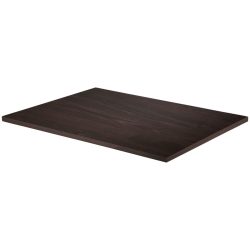 VEGA Indoor-Tischplatte Maliana rechteckig; 120x80 cm (LxB); eiche/wenge; rechteckig