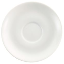 PULSIVA Milchkaffee-Untertasse Joy 2.0; 16.5 cm (Ø); weiss; rund; 6 Stück / Pack