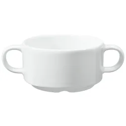VEGA Suppen-Obertasse Melbourne; 330 ml, 10.5x5.7 cm (ØxH); weiss; rund; 6 Stück / Pack