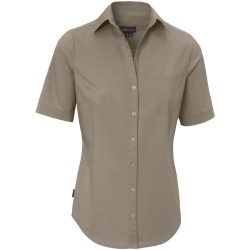 JOBELINE Damenbluse Kim Halbarm; Kleidergrösse 44; taupe
