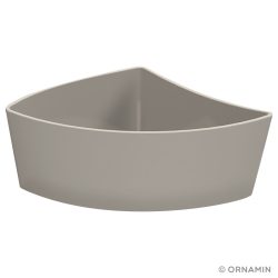Ornamin Mehrweg Innenschale Big Bruno 1/4; 180 ml; hellbraun; 10 Stück / Pack