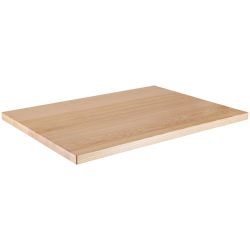 VEGA Indoor-Tischplatte Kentucky rechteckig; 120x80x3 cm (LxBxH); esche/natur; rechteckig