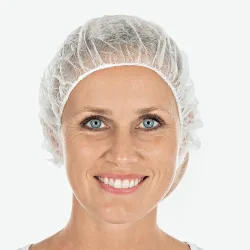 Hygonorm Einweg-Haube One-Size; Kleidergrösse One Size; weiss; 100 Stück / Pack