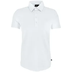 JOBELINE Herren Poloshirt Oliver Kurzarm; Kleidergrösse M; weiss
