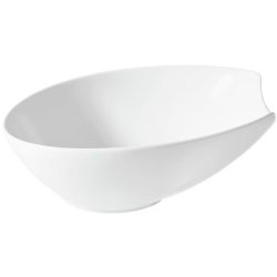 VEGA Schale Contrast oval; 1300 ml, 24x20.5x10 cm (LxBxH); weiss; oval; 2 Stück / Pack