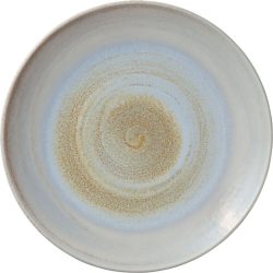 HEART&SOUL Teller flach Perfect Match coup Breeze; 30.1x3.2 cm (ØxH); gold/hellblau/weiss; rund; 6 Stück / Pack