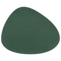 ERWIN M. Untersetzer Kaja organisch; 11x13 cm (BxL); dunkelgrün; organisch; 4 Stück / Pack