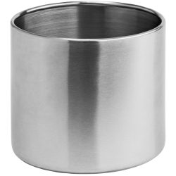 VEGA Besteckköcher; 10x8.5 cm (ØxH); silber; rund