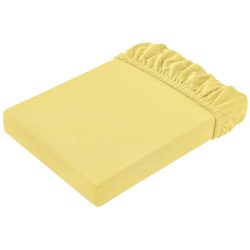 ERWIN M. Spannbettlaken Jersey; 140-160x190-200 cm (BxL); gelb