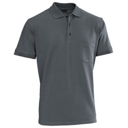 JOBELINE Herren Poloshirt Cato Kurzarm; Kleidergrösse S; graphit
