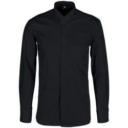 JOBELINE Herren Kochjacke Marco Langarm; Kleidergrösse 56; schwarz