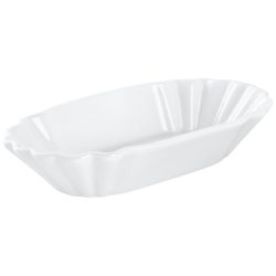 PULSIVA Pommesschale Apa; 300 ml, 21x11x3 cm (LxBxH); weiss; rechteckig; 6 Stück / Pack