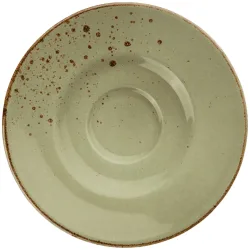 VEGA Kaffee-Untertasse Palana; 16.5 cm (Ø); lindgrün; rund; 6 Stück / Pack