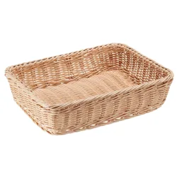 PULSIVA Brotkorb Patetico; GN 1/2, 32.5x26.5x6.5 cm (LxBxH); natur; rechteckig