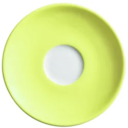 VEGA Espresso-Untertasse Allegri Colori; 12 cm (Ø); grün; rund; 6 Stück / Pack