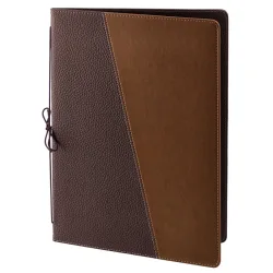VEGA Speisekarte Sully ohne Prägung A4; DIN A4, 25x34 cm (BxH); braun
