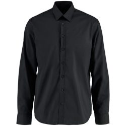 JOBELINE Herren Hemd Porter Langarm; Kleidergrösse 37/38; schwarz