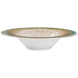 VEGA Pastateller Mercury; 600 ml, 30x6.5 cm (ØxH); grün/braun; rund; 4 Stück / Pack