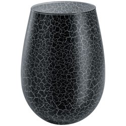 VEGA Universalglas Anela; 500 ml, 8.2x12.3 cm (ØxH); schwarz/weiss; 6 Stück / Pack