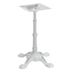 VEGA Indoor Tischgestell Nostalgie; 42x42x72 cm (BxLxH); weiss