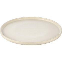 Playground Teller flach Nara; 21x2.5 cm (ØxH); creme; rund; 6 Stück / Pack