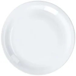 Arcoroc Teller Restaurant flach; 25.8 cm (Ø); weiss; rund; 6 Stück / Pack
