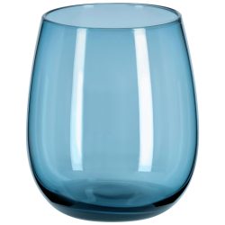 VEGA Trinkglas Bea; 375 ml, 7x9.4 cm (ØxH); blau; 6 Stück / Pack