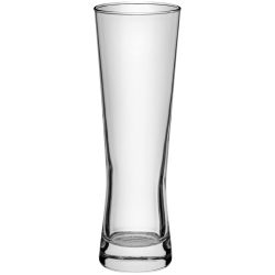 Borgonovo Weizenglas Monaco mit Eichstrich; 385 ml, 6.8x20.7 cm (ØxH); transparent; 0.3 l Eichstrich, 6 Stück / Pack
