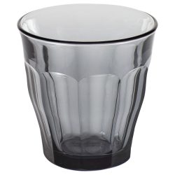 Duralex Universalglas  Picardie farbig; 250 ml, 8.7x9 cm (ØxH); grau; 6 Stück / Pack