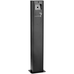 PULSIVA Standaschenbecher Dorsale; 2500 ml, 17.5x106x12 cm (BxHxT); anthrazit; rechteckig