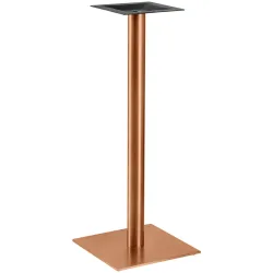 VEGA Indoor Stehtischgestell Orio; 42x42x108 cm (BxLxH); kupfer; quadratisch