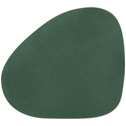 ERWIN M. Tischset Kaja organisch; 37x41 cm (BxL); dunkelgrün; oval; 4 Stück / Pack