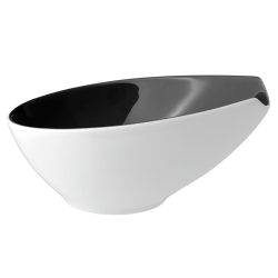 VEGA Schale Contrast oval; 470 ml, 17x15x8.2 cm (LxBxH); anthrazit; oval; 4 Stück / Pack