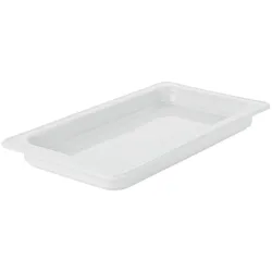 VEGA GN-Behälter Alessia 1/3; GN 1/3, 32.5x17.6x2.5 cm (LxBxT); weiss