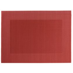 PULSIVA Tischsets Nevada; 35x47 cm (BxL); rot; rechteckig; 4 Stück / Pack