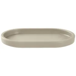VEGA Teller flach Kanas oval; 17.5x10.8x1.8 cm (LxBxH); beige; oval; 6 Stück / Pack