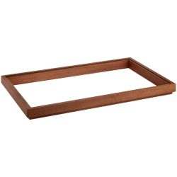 VEGA Adapterrahmen Odisseo; 54.5x34x4 cm (BxTxH); tabak gebeizt