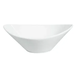 VEGA Schale Amsterdam; 500 ml, 20.5x16x7.5 cm (LxBxH); weiss; oval; 4 Stück / Pack