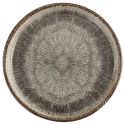 Porland Teller flach Iris mit hohem Rand; 30x2.15 cm (ØxH); grau/braun; rund; 6 Stück / Pack