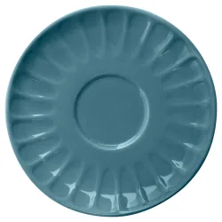 VEGA Kombi-Untertasse Bel Colore; 14 cm (Ø); blau; 6 Stück / Pack
