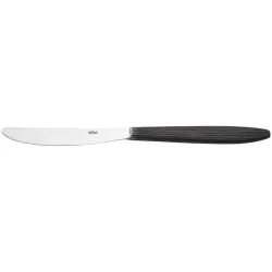 VEGA Menümesser Kapstadt; 22.6 cm (L); silber, Griff schwarz; 12 Stück / Pack